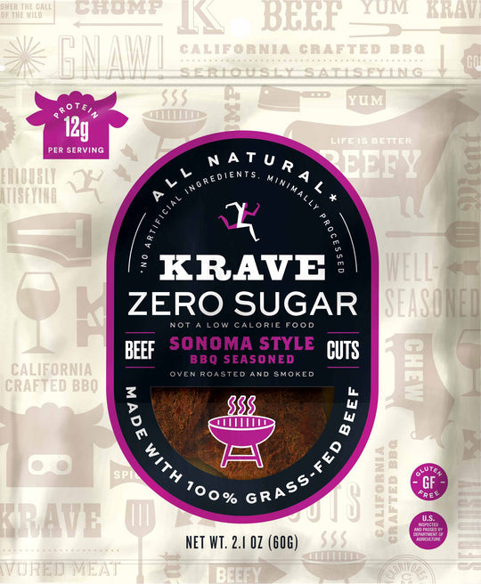 Sonoma Style BBQ  Zero Sugar Jerky